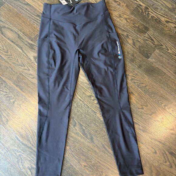 Puma BMW Motorsport Leggings Yoga Pants Medium - Picture 1 of 8